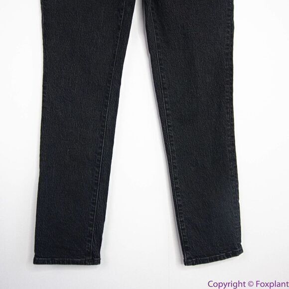 NEW Madewell The Mid-Rise Perfect Vintage Jeans Clean Black Wash, 23 - Picture 5 of 16